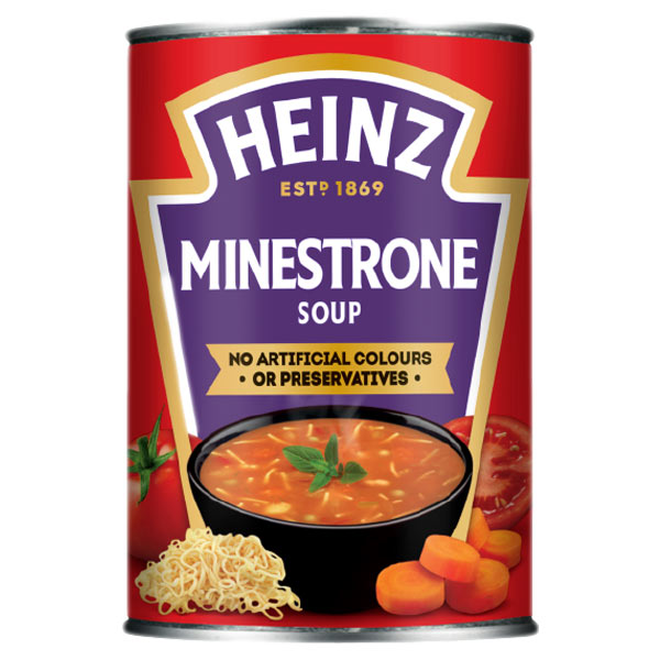 Heinz Minestrone Soup 400g @SaveCo Online Ltd