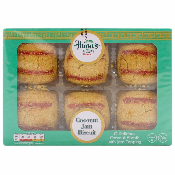 Humis 12  Coconut Jam Biscuit  @SaveCo Online Ltd