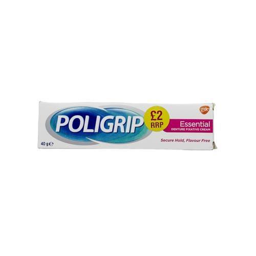 Poligrip Essential Denture Fixative Cream@ SaveCo Online Ltd