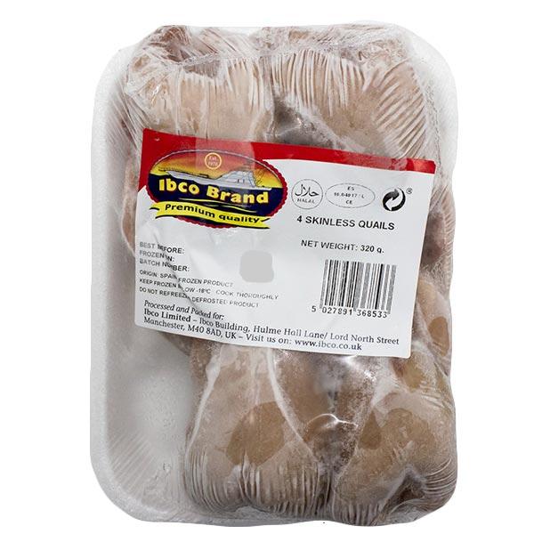 Ibco Brand 4 Frozen Skinless Quails @ SaveCo Online Ltd