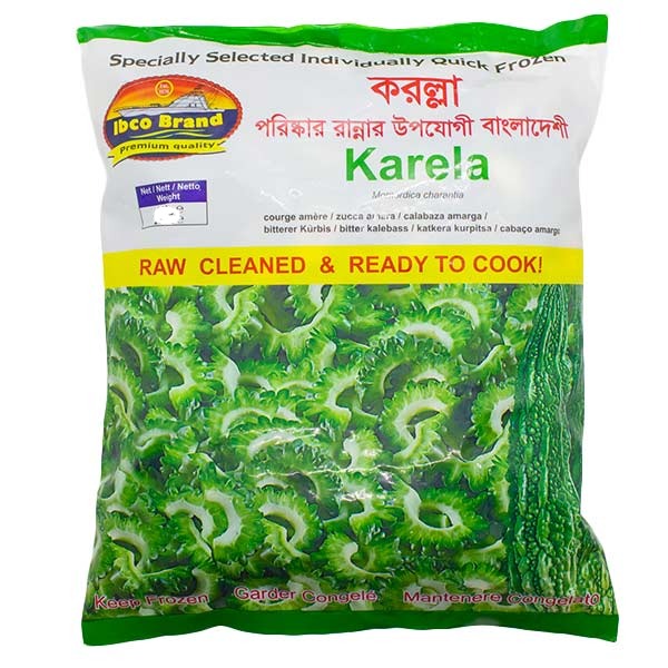 Ibco Brand Karela Sliced Frozen 600g