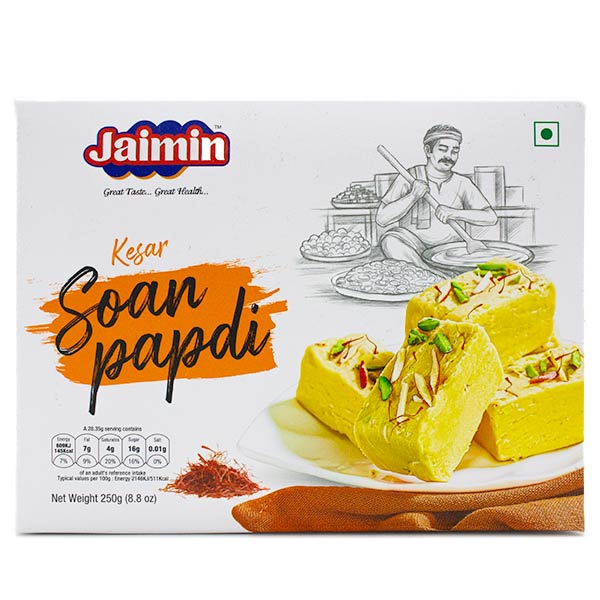 Jaimin Kesar Soan Papdi 250g @ SaveCo Online Ltd