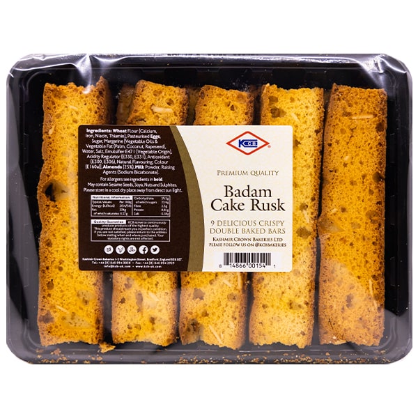 KCB Badam Cake Rusk - 9pc @ SaveCo Online Ltd