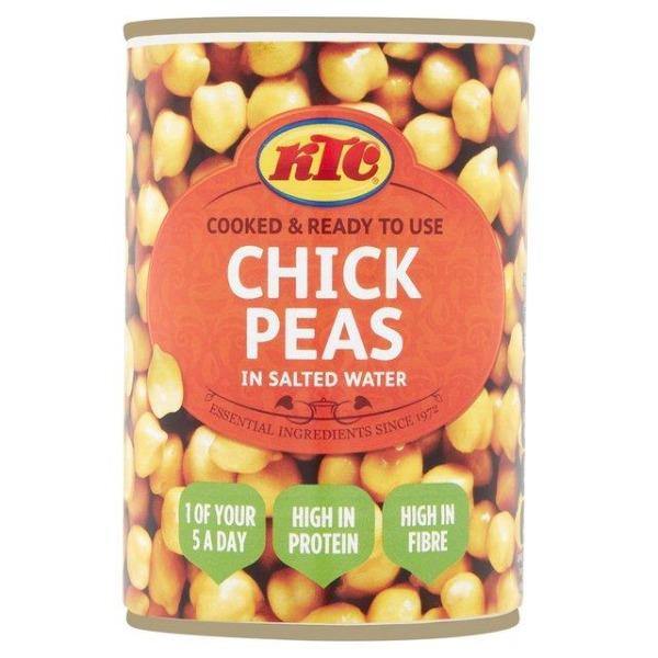 KTC Boiled Chickpeas OFFER 3 For £1 SaveCo Online Ltd