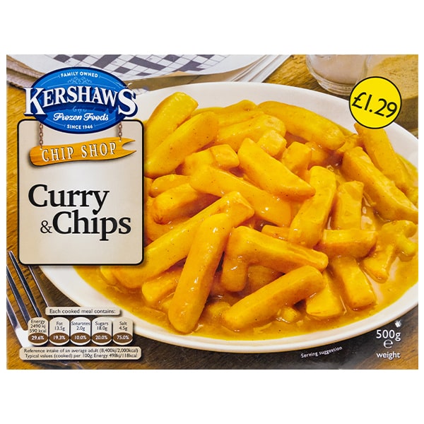 Kershaws Chip Shop Curry & Chips @ SaveCo Online Ltd