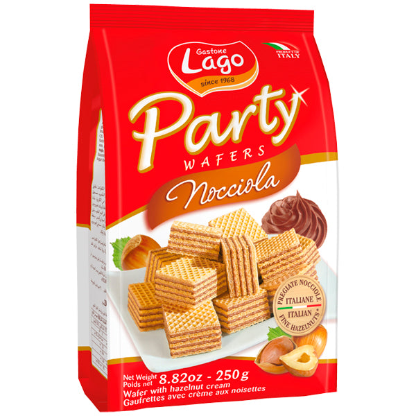 Lago Party Hazelnut Wafers @ SaveCo Online Ltd