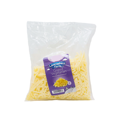 Lancashire Farm Vegetarian Grated Cheese @ SaveCo Online Ltd