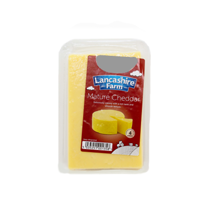 Lancashire Farm Mature Cheddar Cheese @ SaveCo Online Ltd