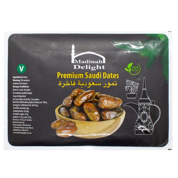 Madinah Delight Premium Saudi Dates 450g @SaveCo Online Ltd