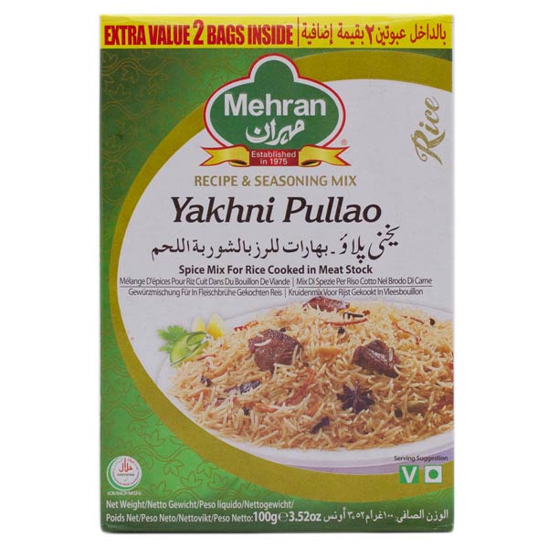 Mehran Yakhni Pullao 100g @SaveCO Online Ltd