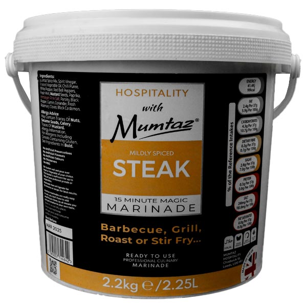 Mumtaz Steak Marinade 2.2kg @SaveCo Online Ltd