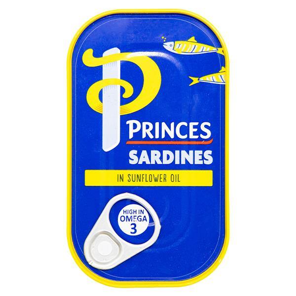 Princes Sardines in Sunflower Oil 120g SaveCo Online Ltd