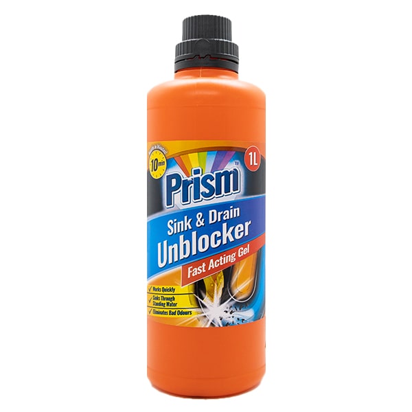 Prism Sink & Drain Unblocker - 1 Litre @ SaveCo Online Ltd