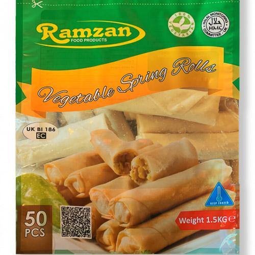 Ramzan 50 Vegetable Spring Rolls @ SaveCo Online Ltd
