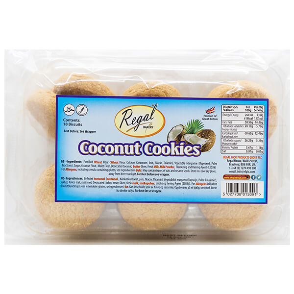 Regal Coconut Cookies - 18pc @ SaveCo Online Ltd
