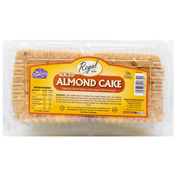 Regal Sliced Almond Cake @SaveCo Online Ltd