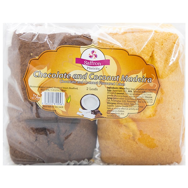 Saffron Chocolate and Coconut Madeira @SaveCo Online Ltd