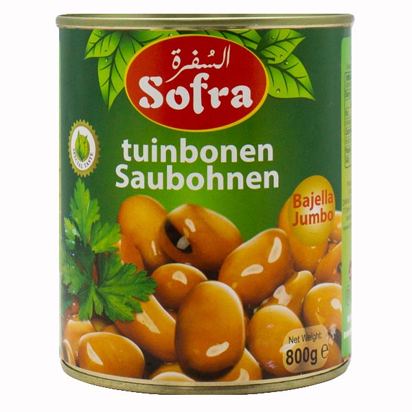 Sofra Large Fava Beans 800g @SaveCo Online Ltd