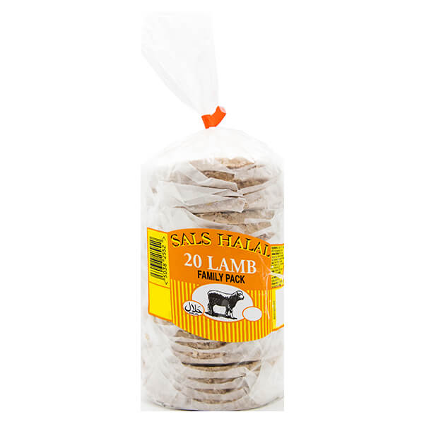 Sals Halal Lamb Bugers Family Pack @ SaveCo Online Ltd