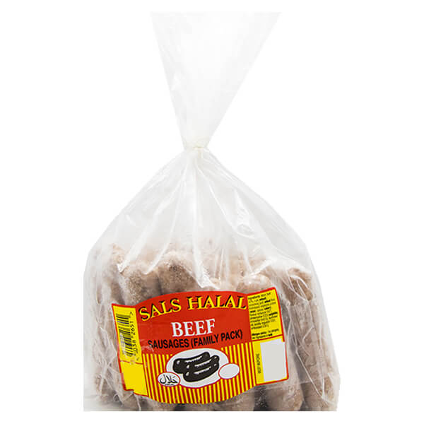 Sals Halal Beef Sausages Family Pack @ SaveCo Online Ltd