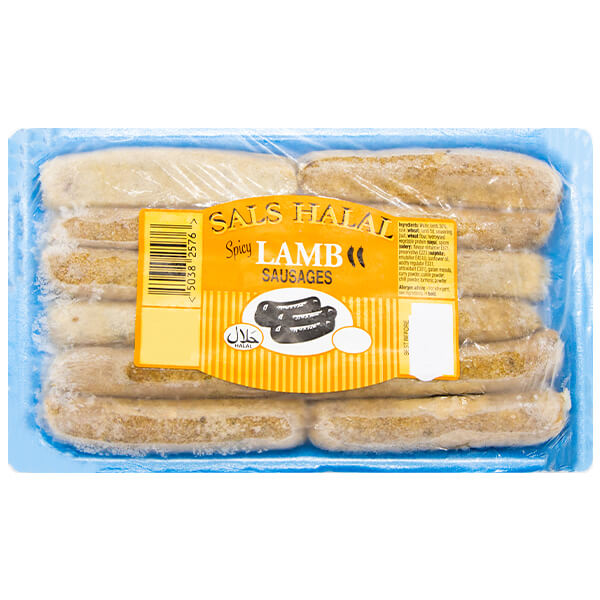 Sals Halal Spicy Lamb Sausages (12pck) @ SaveCo Online Ltd