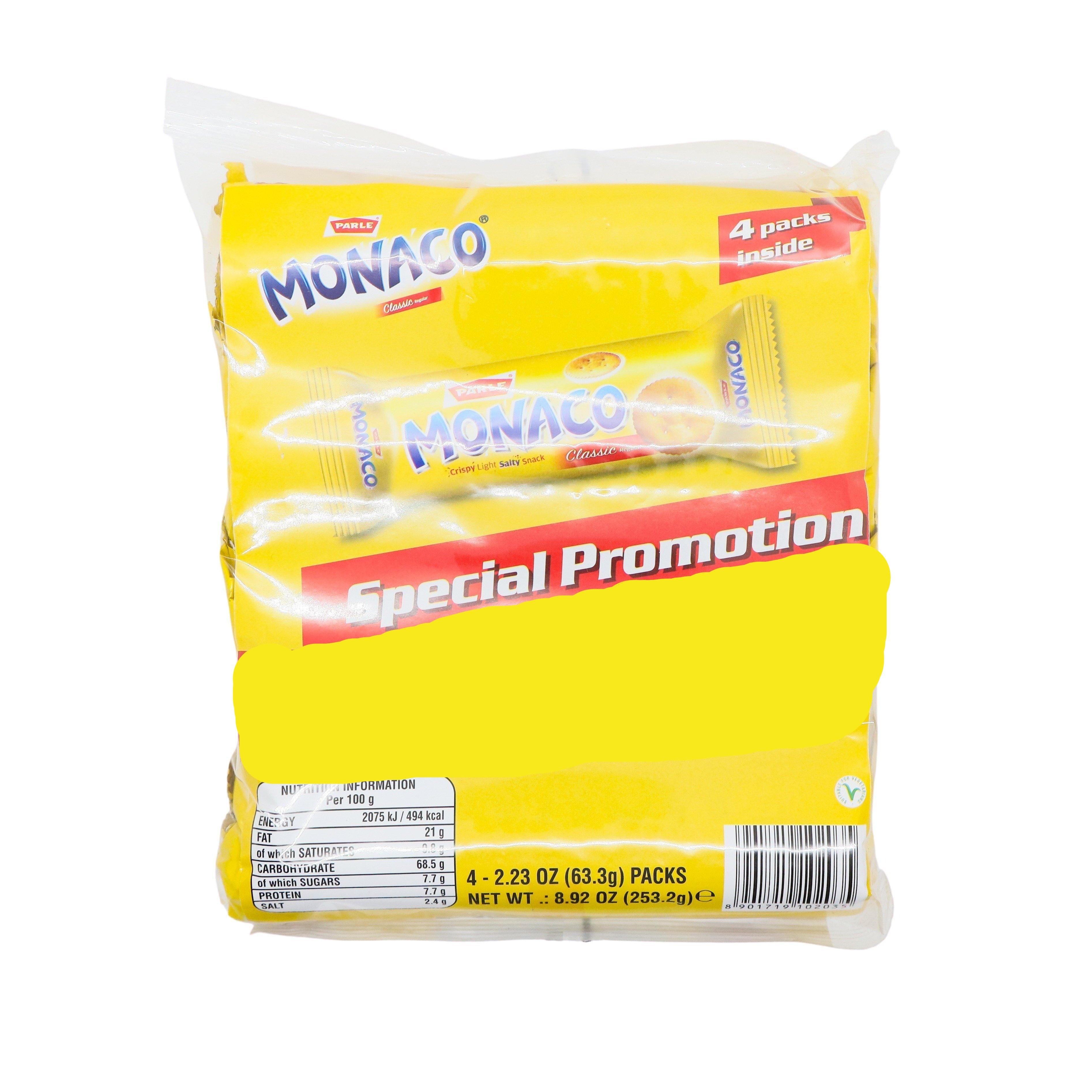 Parle Monaco Classic Biscuits (4 Pack) @ SaveCo Online Ltd