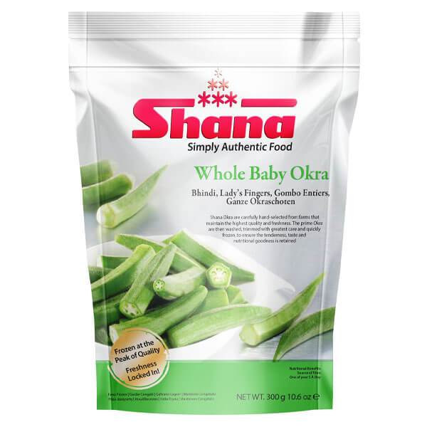 Shana Whole Okra 300g @ SaveCo Online Ltd