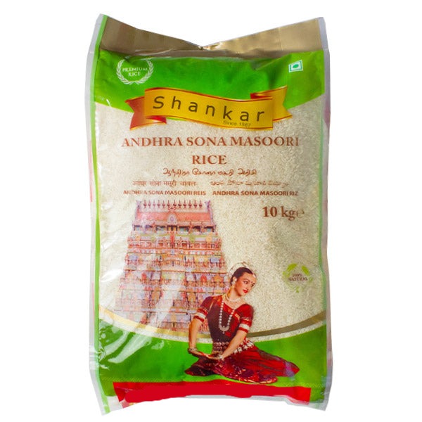 Shankar Andhra Sona Masoori Rice 10kg @ SaveCo Online ltd