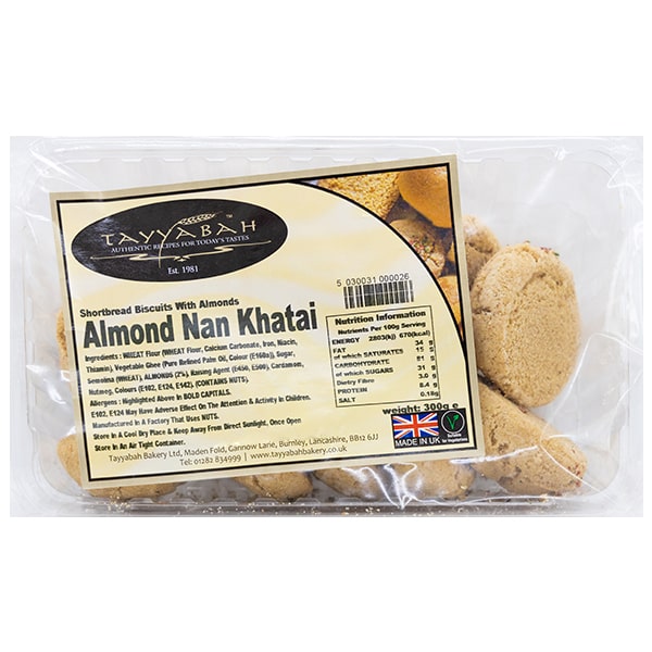Tayyabah Almond Nan Khatai @ SaveCo Online Ltd