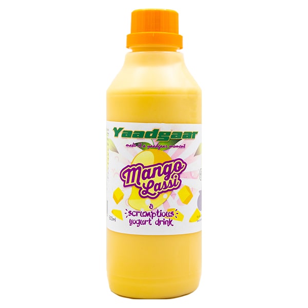 Yaadgaar Mango Lassi 500ml @ SaveCo Online Ltd