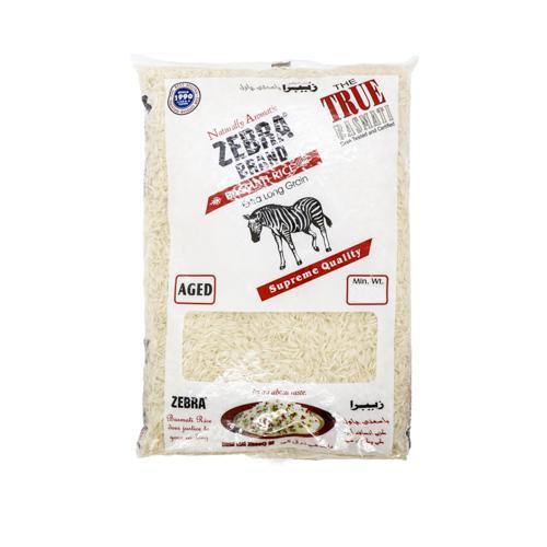 Zebra Basmati Rice (2kg) SaveCo Bradford