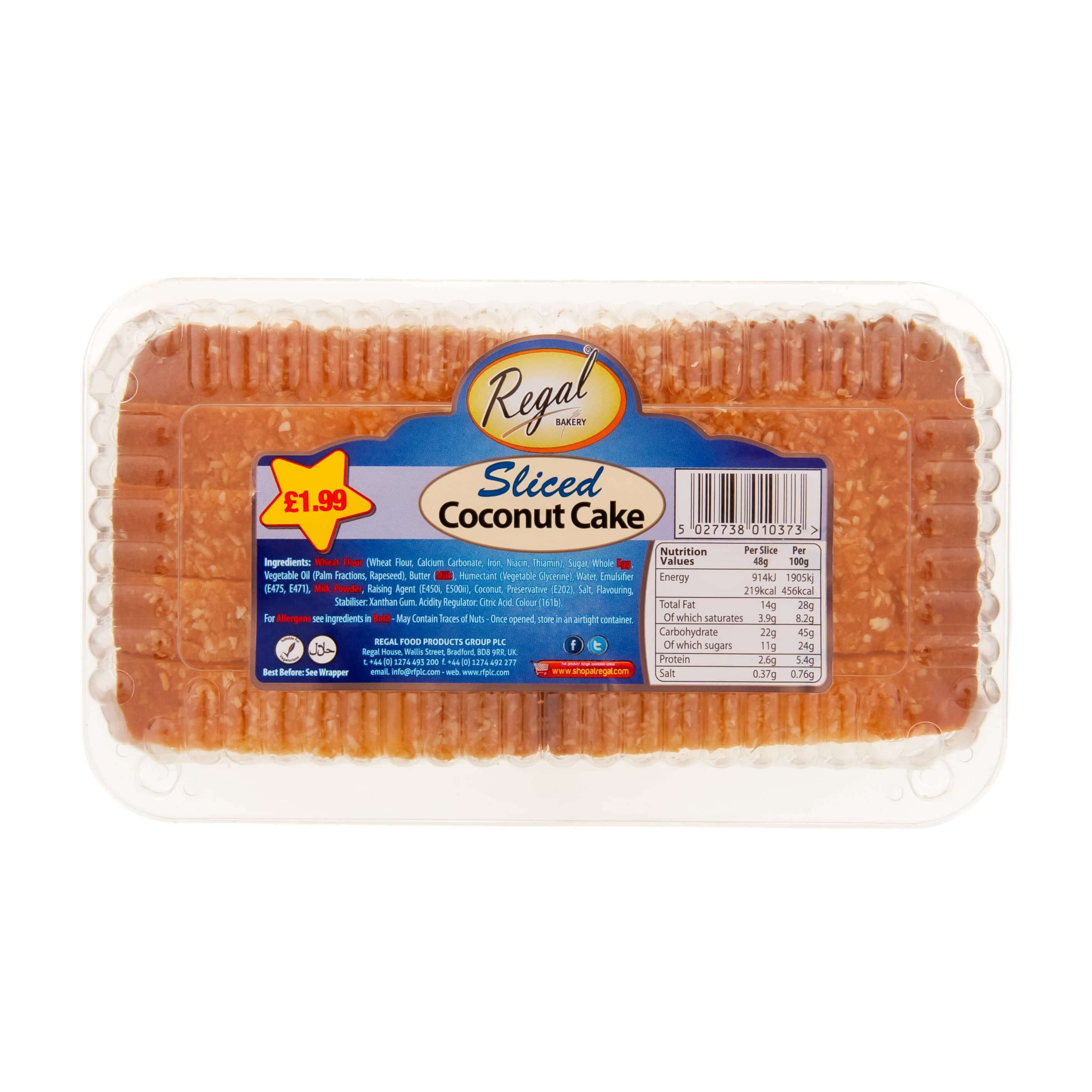 Regal Sliced Coconut Cake @ SaveCo Online