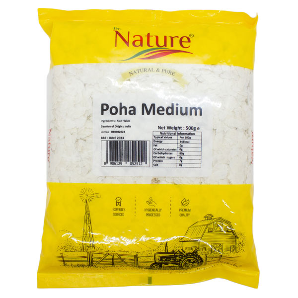 Dr Nature Poha Medium (Rice Flakes) 500g @SaveCo Online Ltd