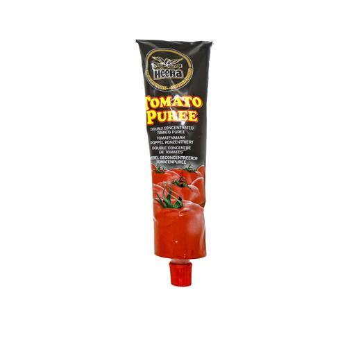 Heera tomato puree tube SaveCo Bradford