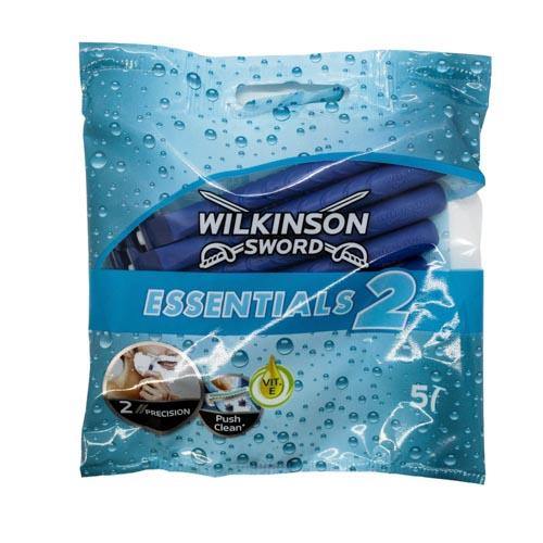 Wilkinson Sword Essentials 2 - 5 Razors @ SaveCo Online Ltd