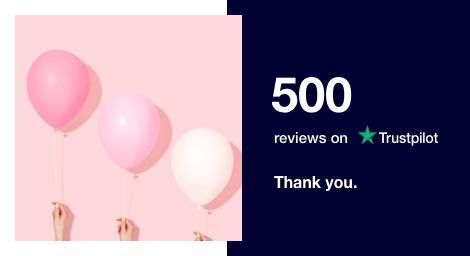 500 positive reviews and counting! SaveCo Online Ltd
