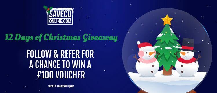 The 12 Days of Christmas Giveaway -win a £100 voucher SaveCo Online Ltd