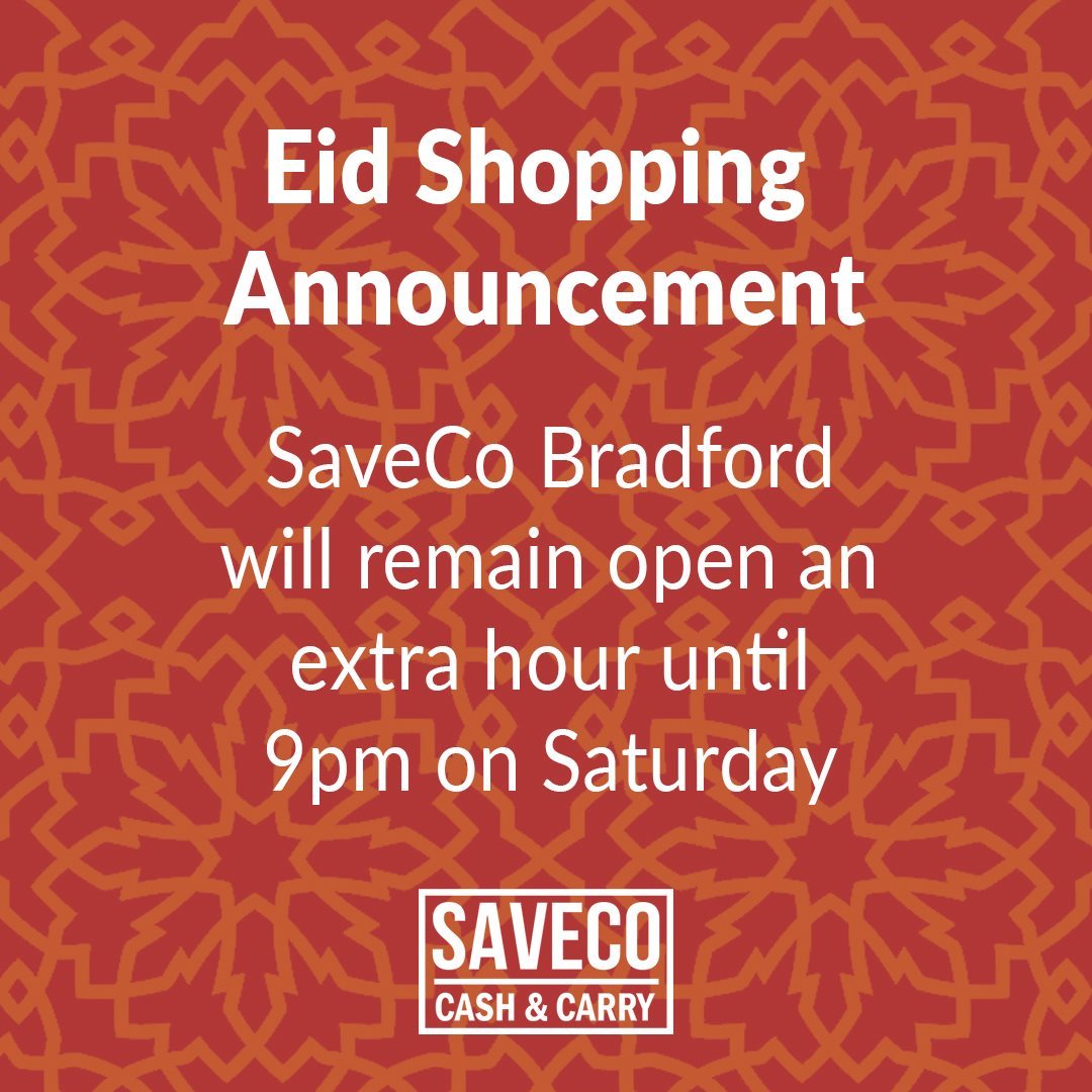 Eid Holiday - Customer Announcement SaveCo Online Ltd