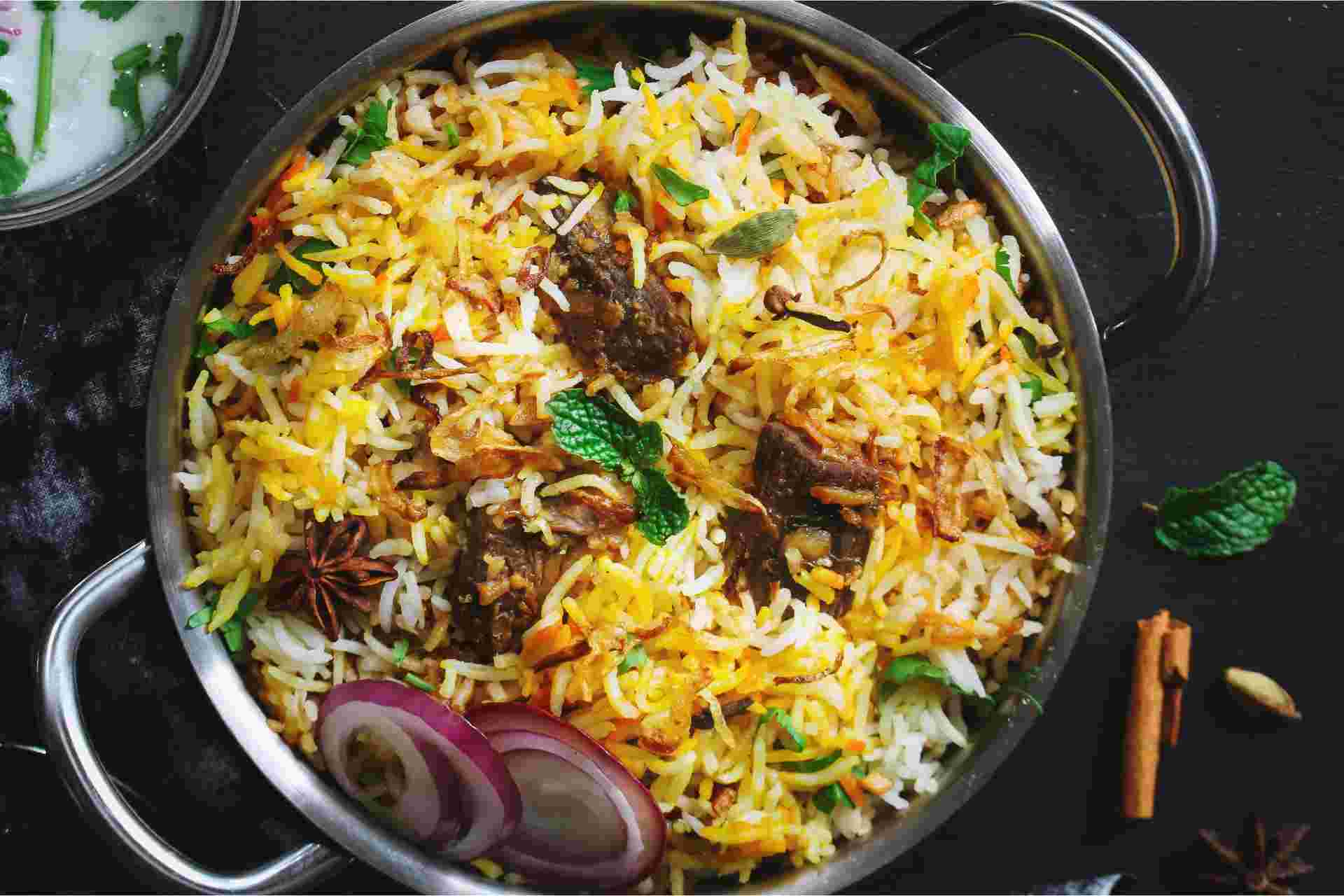 Lamb Biryani in a Pot