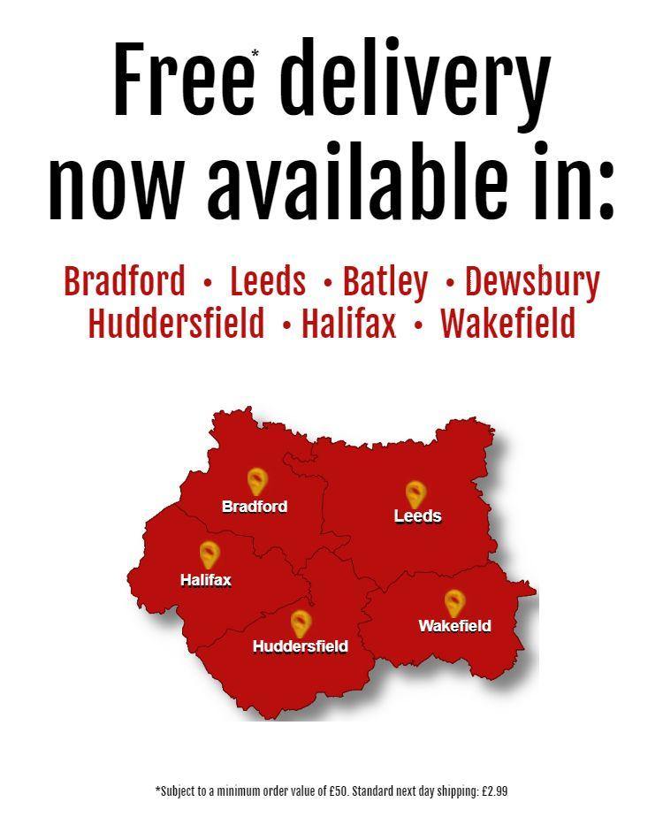 FREE DELIVERY NOW ACROSS WEST YORKSHIRE SaveCo Online Ltd