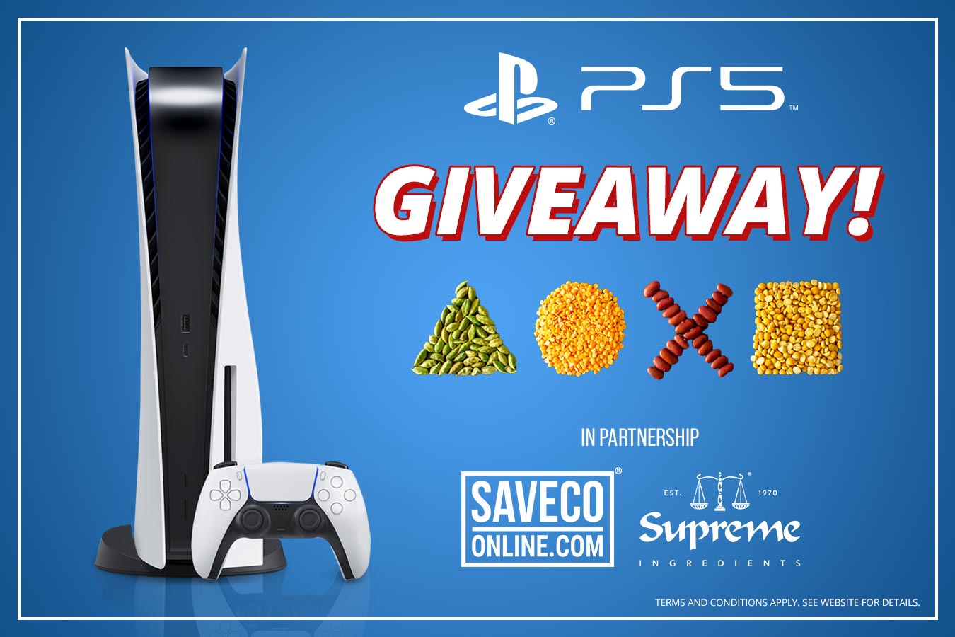 PS5 Giveaway - ENTER NOW!