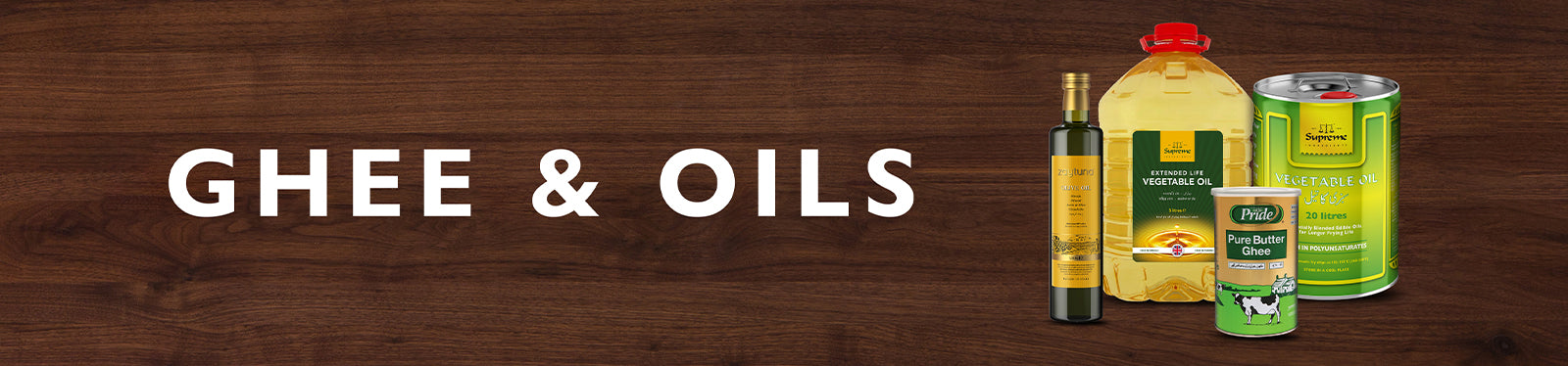 Ghee & Oils | Halal Supermarket Online | SaveCo Online Ltd