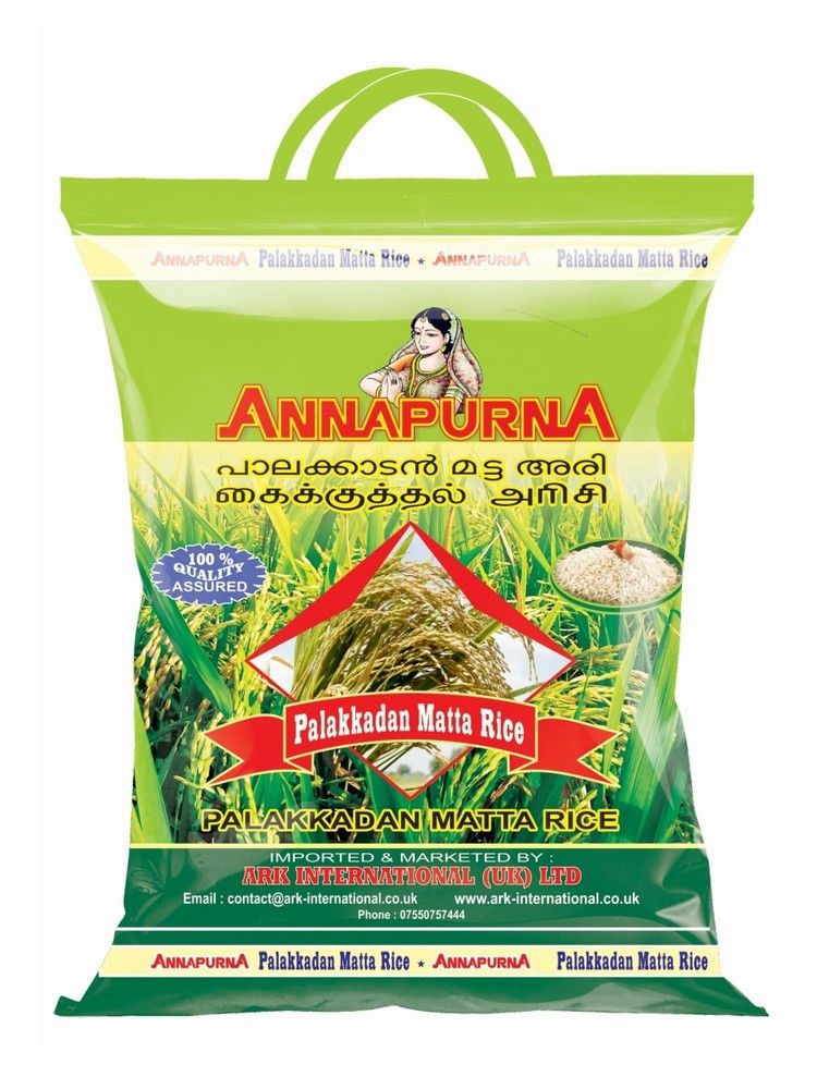 Annapurna Palakkadan Matta Rice 5kg @SaveCo Online Ltd