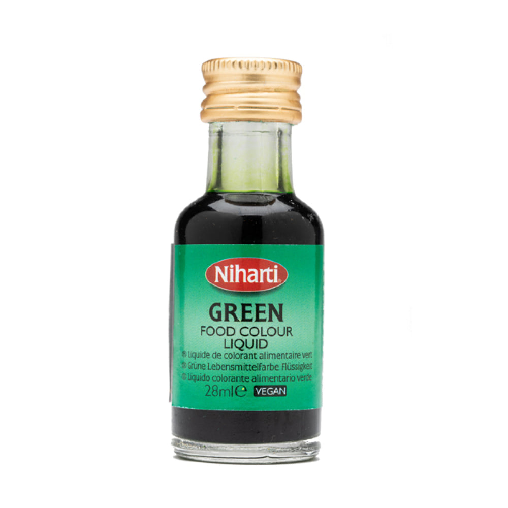 Niharti Green Food Colour Liquid 28g @SaveCo Online Ltd