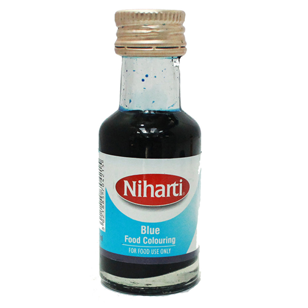 Niharti Blue Food Colour Liquid 28g @SaveCo Online Ltd