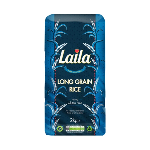 Laila Long Grain Rice 2Kg @SaveCo Online Ltd