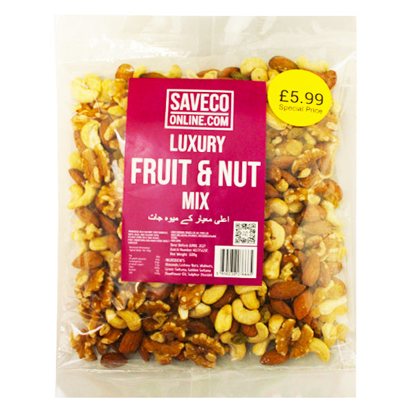 SaveCo Fruit £ Nut Mix 600g @SaveCo Online Ltd