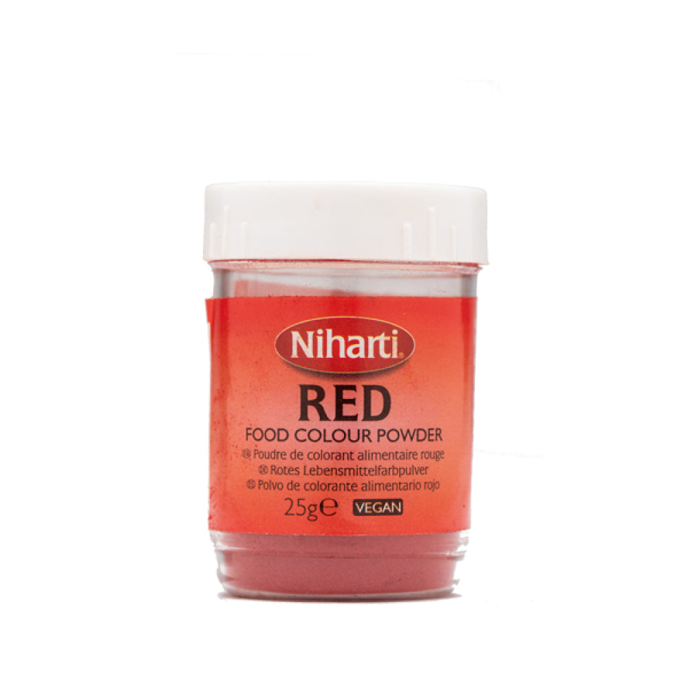 Niharti Red Food Colour Powder 25ml @SaveCo Online Ltd