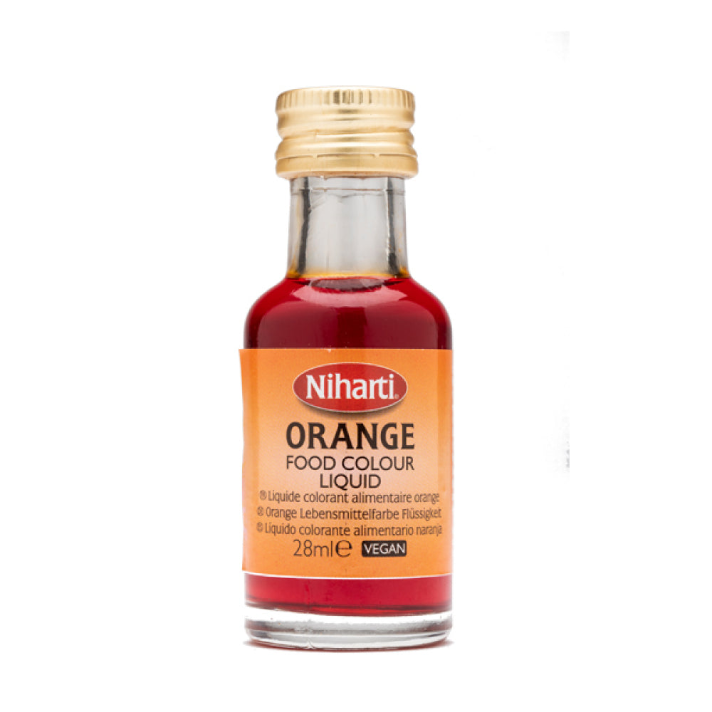 Niharti Orange Food Colour Liquid 28ml  @SaveCo Online Ltd