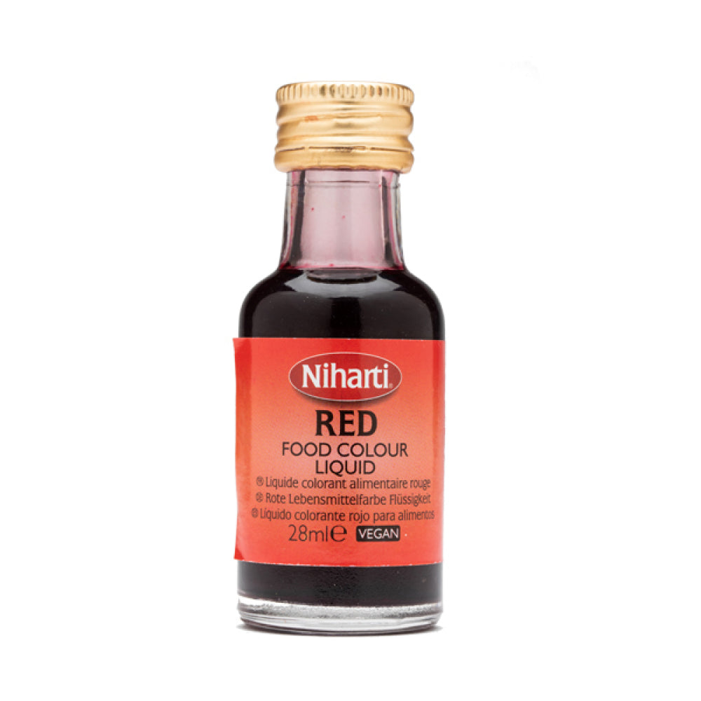 Niharti Red Food Colour Liquid 28ml @SaveCo Online Ltd
